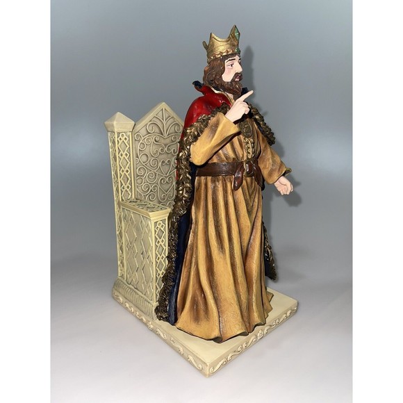 King Arthur Collectible Statue by Tudor Mint Land of the Dragons Series K057 - Picture 1 of 7